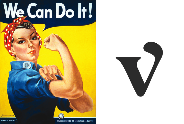 Rosie the riveter feminism votes of confidence