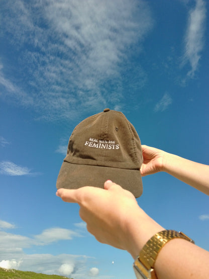 "Real Men Are Feminists" Corduroy Cap