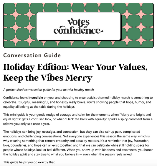 "Holiday 2025" Conversation Guide