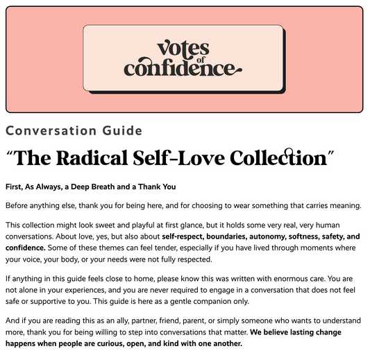 "The Radical Self-Love Collection" Conversation Guide